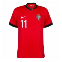 Fotbalové Dres Portugalsko Joao Felix #11 Domácí ME 2024 Krátký Rukáv